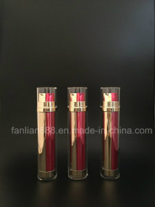 Acrylic Double-Barrelled Lotion Bottles for Cosmetic Packaging